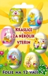 Folie (košiky) na vajíčka - zvířátka, velikonoční dekorace